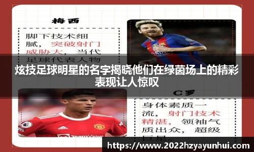 炫技足球明星的名字揭晓他们在绿茵场上的精彩表现让人惊叹